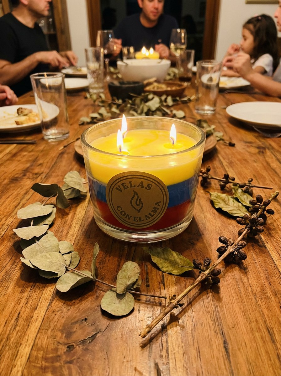 🕯️ Vela "Alma Colombiana"-12OZ Grande