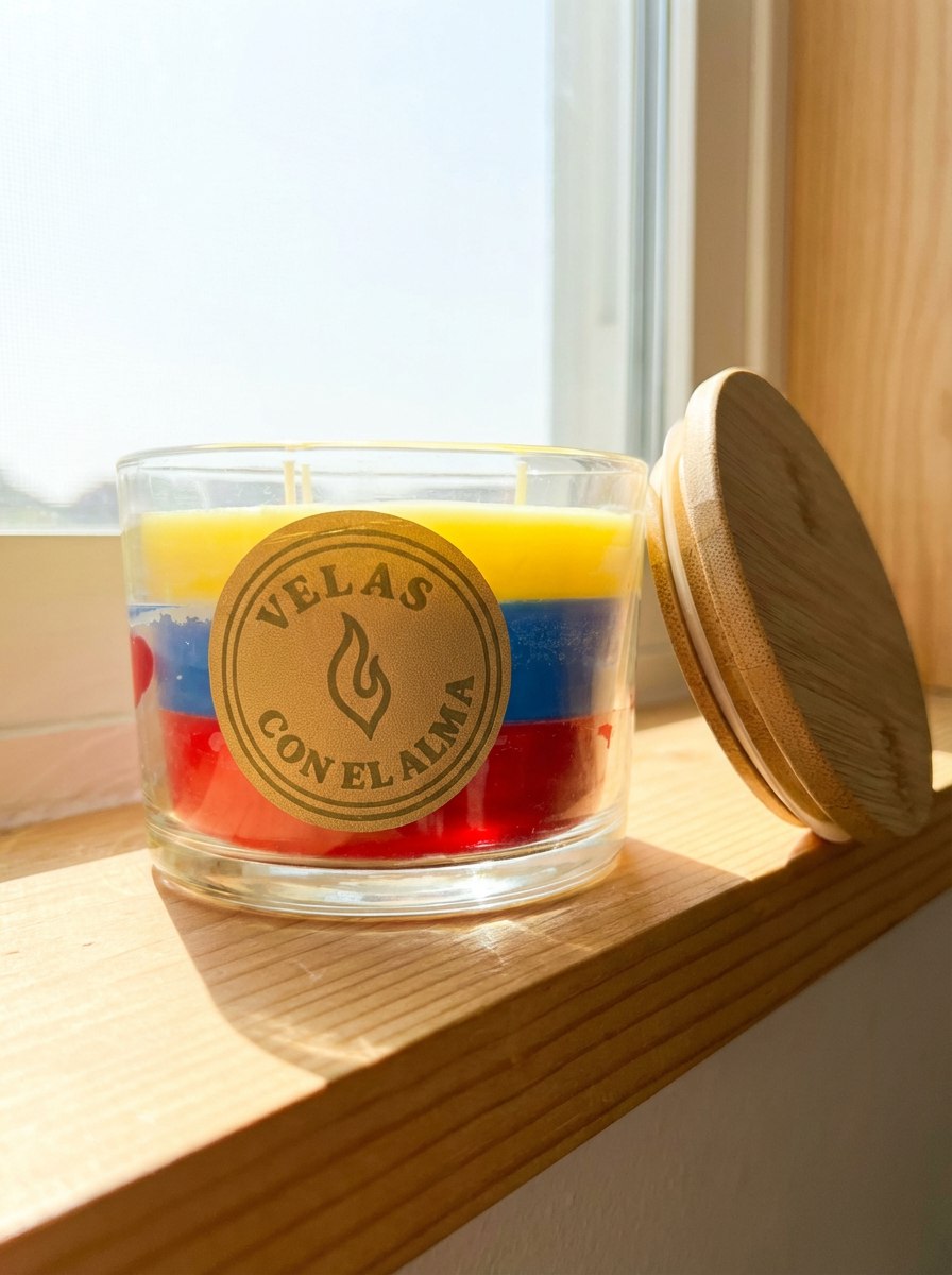 🕯️ Vela "Alma Colombiana"-12OZ Grande