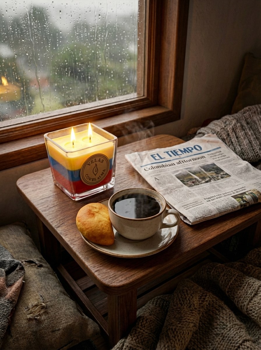 🕯️Vela “Alma Colombiana” – 9OZ