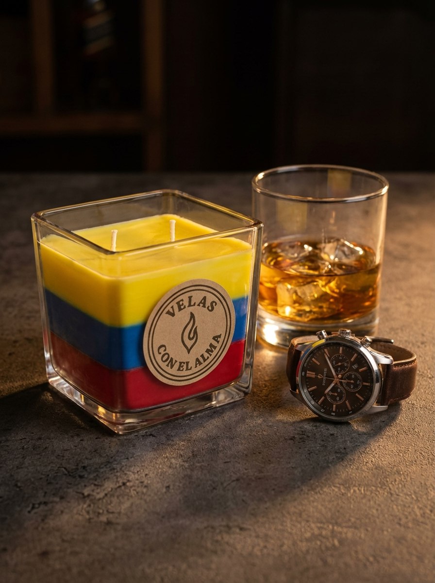 🕯️Vela “Alma Colombiana” – 9OZ