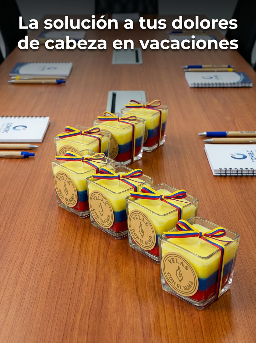 🕯️Vela "Alma Colombiana"-3OZ Pequeño