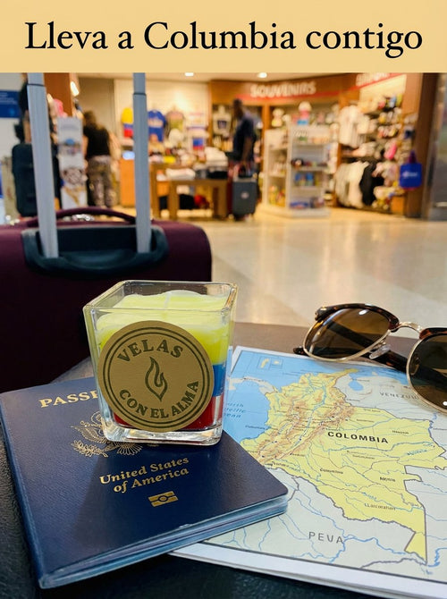 🕯️Vela "Alma Colombiana"-3OZ Pequeño