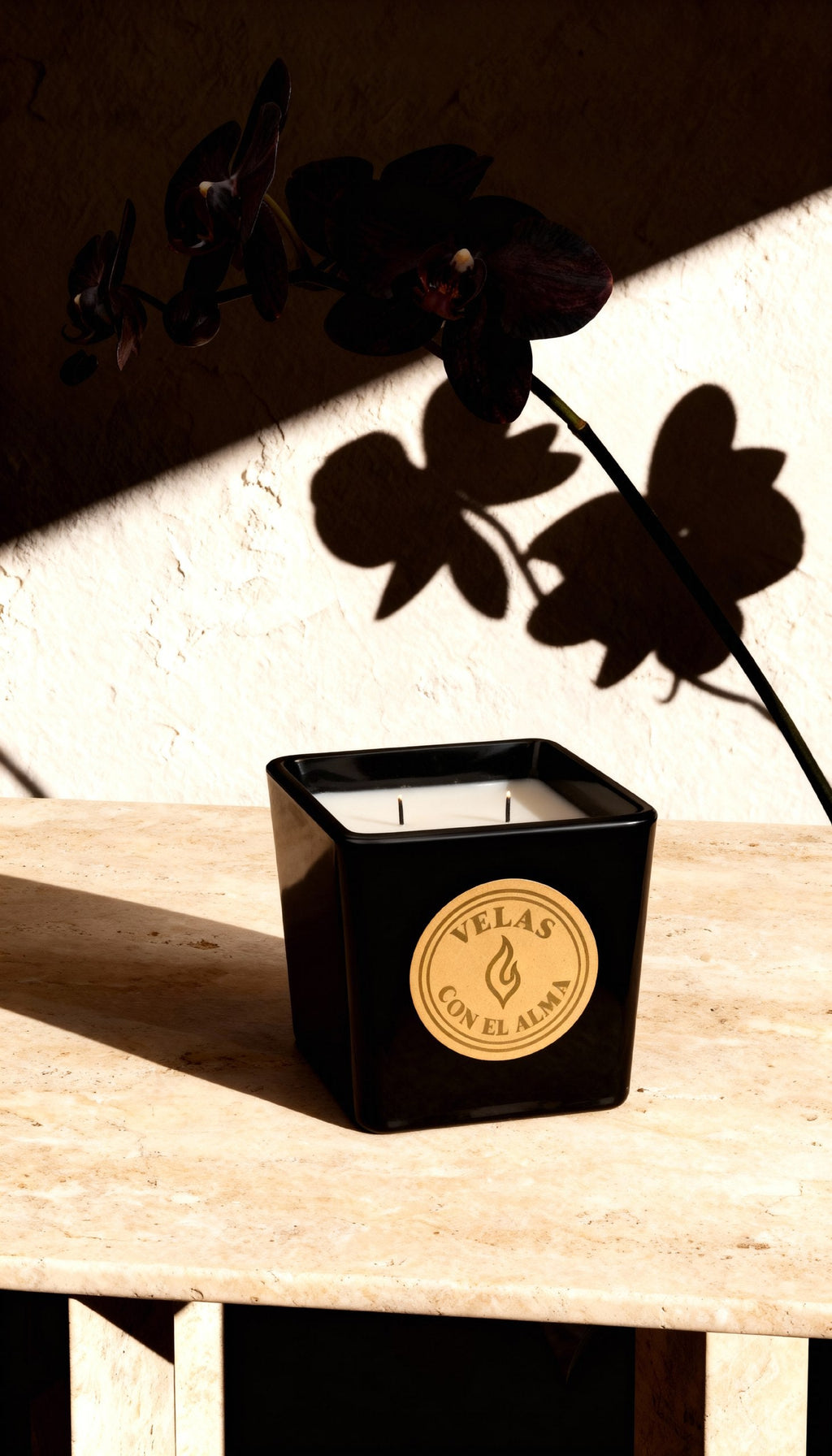 🕯️Vela "Orquídea Negra"-9OZ