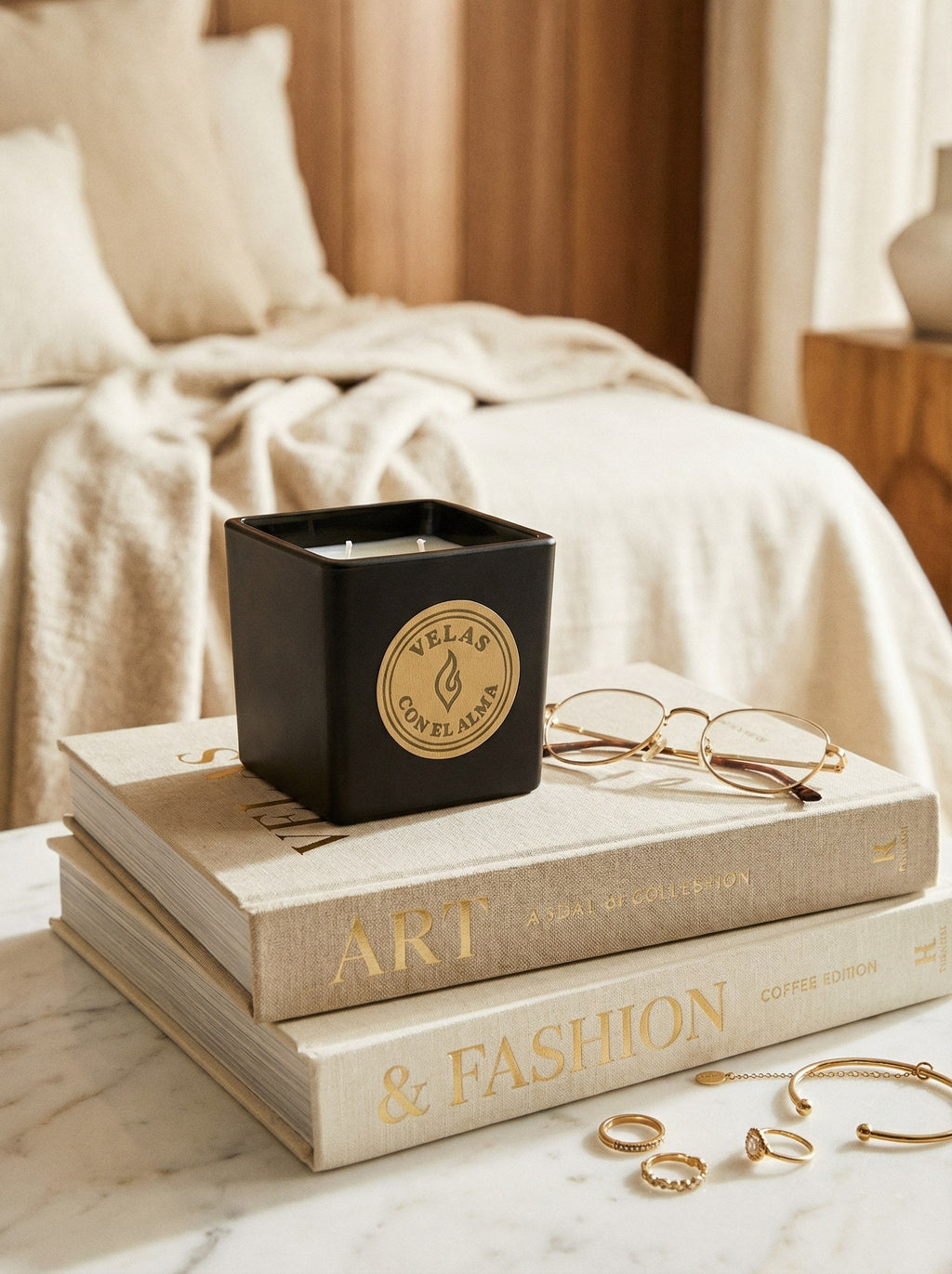 🕯️Vela "Orquídea Negra"-9OZ