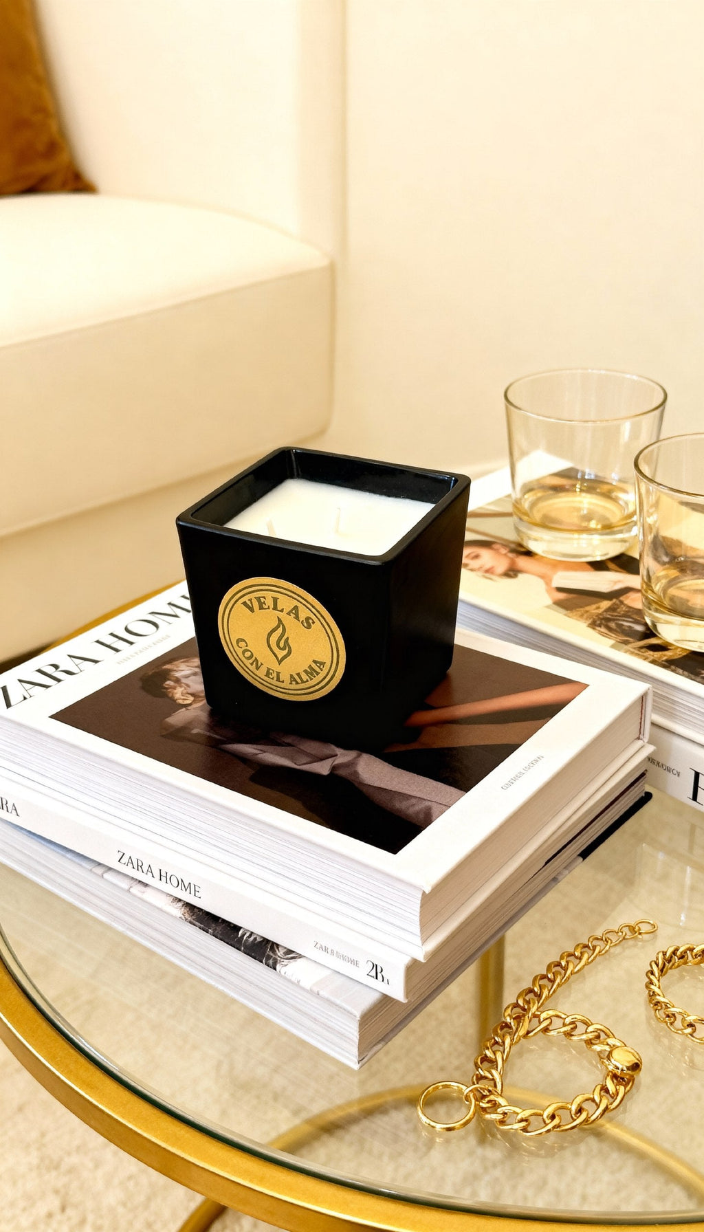 🕯️Vela "Orquídea Negra"-9OZ